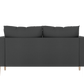 The Essential Loveseat Sectional in Upcycled Poly