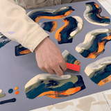 Moglea · Shadow Thank You · Hand-Painted Card | socius design in Rochester, MN