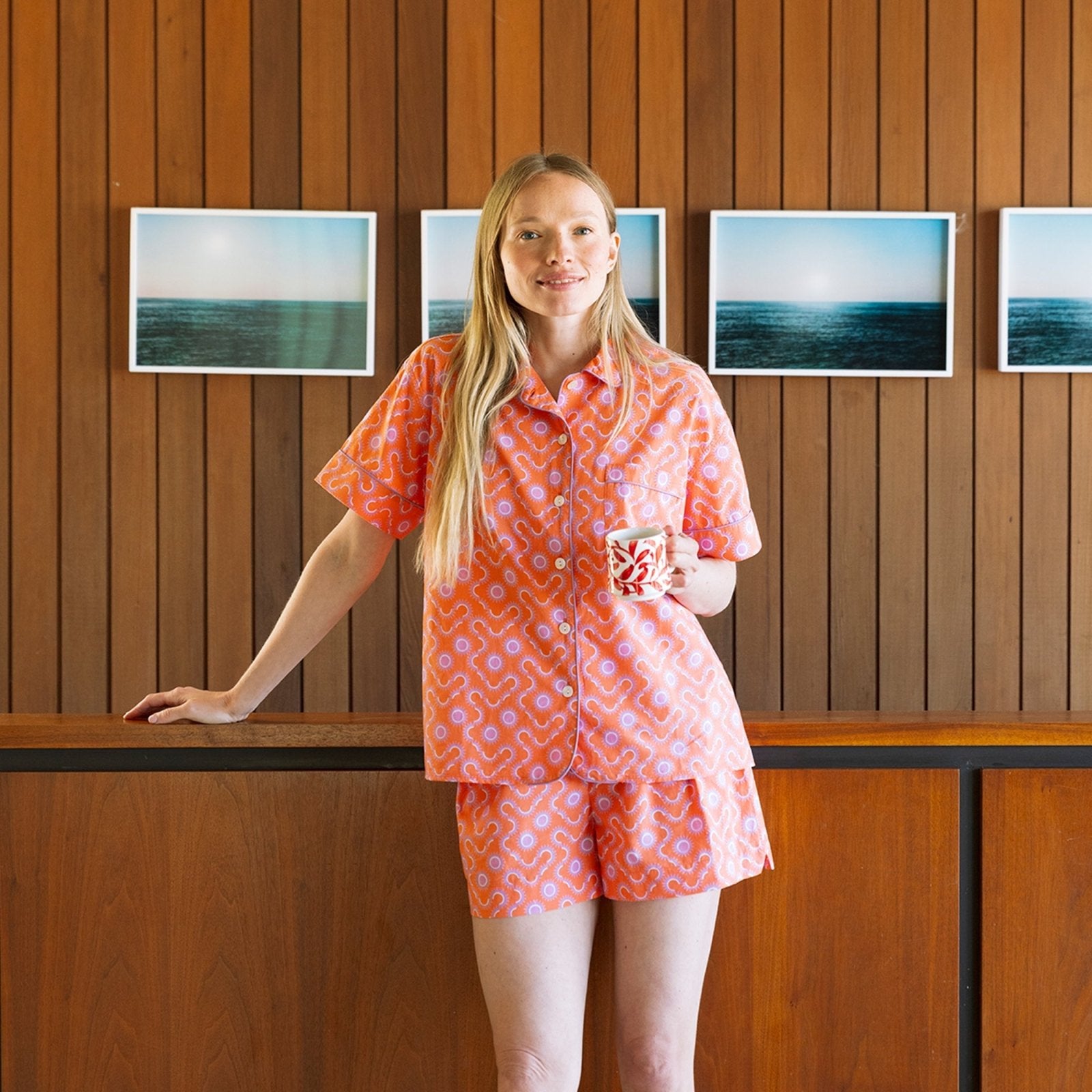 Block Shop · Short Pajama Set | Sundial | socius design in Rochester, MN