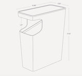 Yamazaki Home · Side Table Trash Can · Yamazaki Home | socius design in Rochester, MN