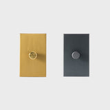 Tala US · Single Rotary Wall Dimmer in Brass | socius design in Rochester, MN