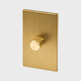 Tala US · Single Rotary Wall Dimmer in Brass | socius design in Rochester, MN