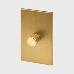 Tala US · Single Rotary Wall Dimmer in Brass | socius design in Rochester, MN