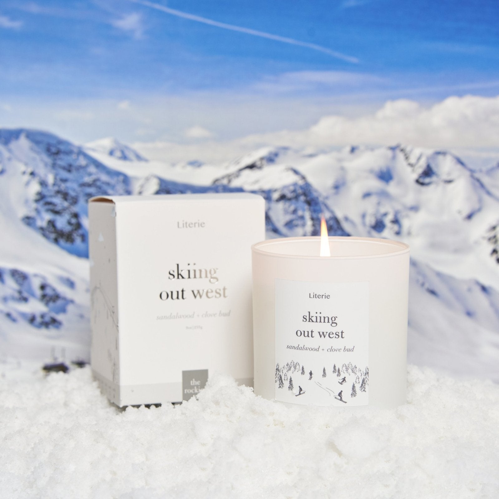 Literie Candles · Skiing Out West | socius design in Rochester, MN