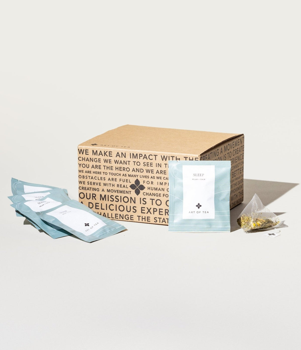 Art of Tea · Sleep Blend Eco Teabag Sachets | socius design in Rochester, MN