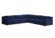 Indigo Recycled Velvet
