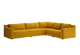 Mustard Recycled Velvet