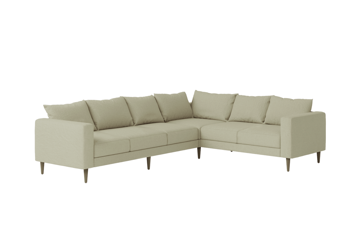 Sabai Design · Slipcover: The Essential Corner Sectional (6 Seat) in Hemp | socius design in Rochester, MN