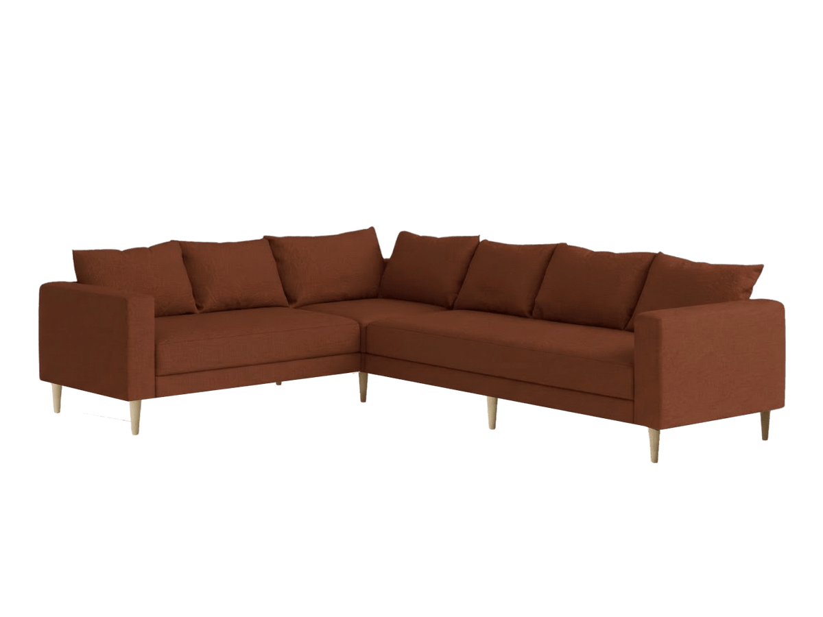 Sabai Design · Slipcover: The Essential Corner Sectional (6 Seat) in Hemp | socius design in Rochester, MN