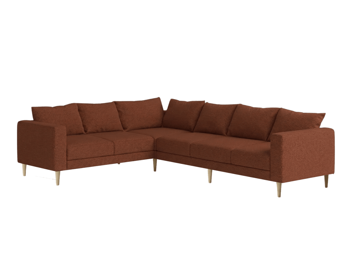 Sabai Design · Slipcover: The Essential Corner Sectional (6 Seat) in Hemp | socius design in Rochester, MN