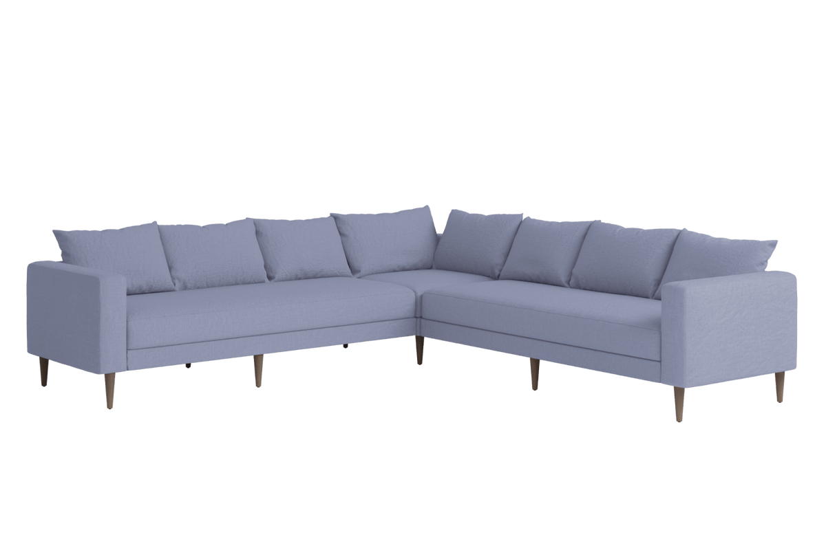 Sabai Design · Slipcover: The Essential Corner Sectional (7 Seat) in Hemp | socius design in Rochester, MN