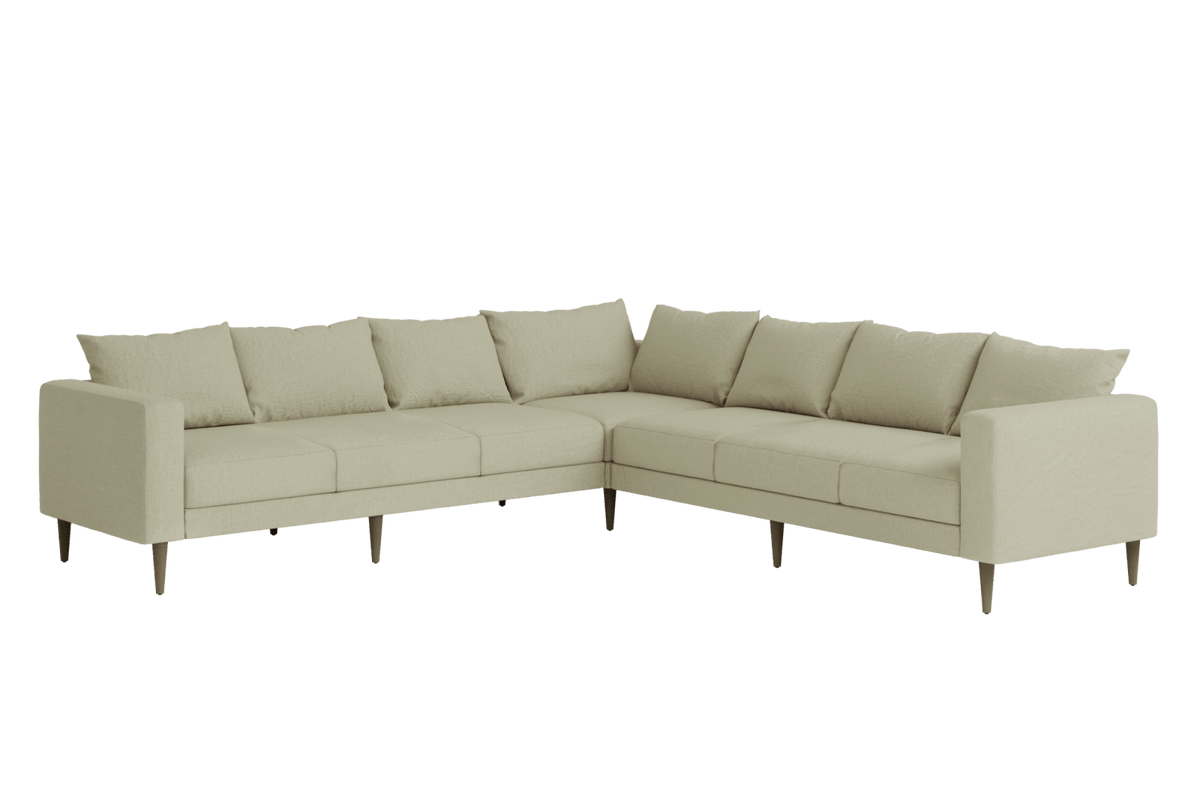 Sabai Design · Slipcover: The Essential Corner Sectional (7 Seat) in Hemp | socius design in Rochester, MN