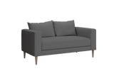 Sabai Design · Slipcover: The Essential Loveseat in Hemp | socius design in Rochester, MN
