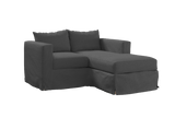 Sabai Design · Slipcover: The Essential Loveseat Sectional in Hemp | socius design in Rochester, MN