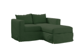Sabai Design · Slipcover: The Essential Loveseat Sectional in Hemp | socius design in Rochester, MN