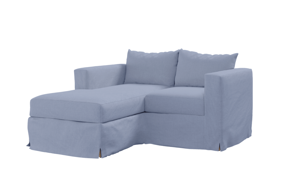 Sabai Design · Slipcover: The Essential Loveseat Sectional in Hemp | socius design in Rochester, MN