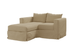 Sabai Design · Slipcover: The Essential Loveseat Sectional in Hemp | socius design in Rochester, MN