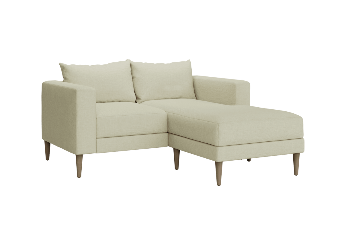 Sabai Design · Slipcover: The Essential Loveseat Sectional in Hemp | socius design in Rochester, MN
