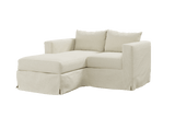 Sabai Design · Slipcover: The Essential Loveseat Sectional in Hemp | socius design in Rochester, MN
