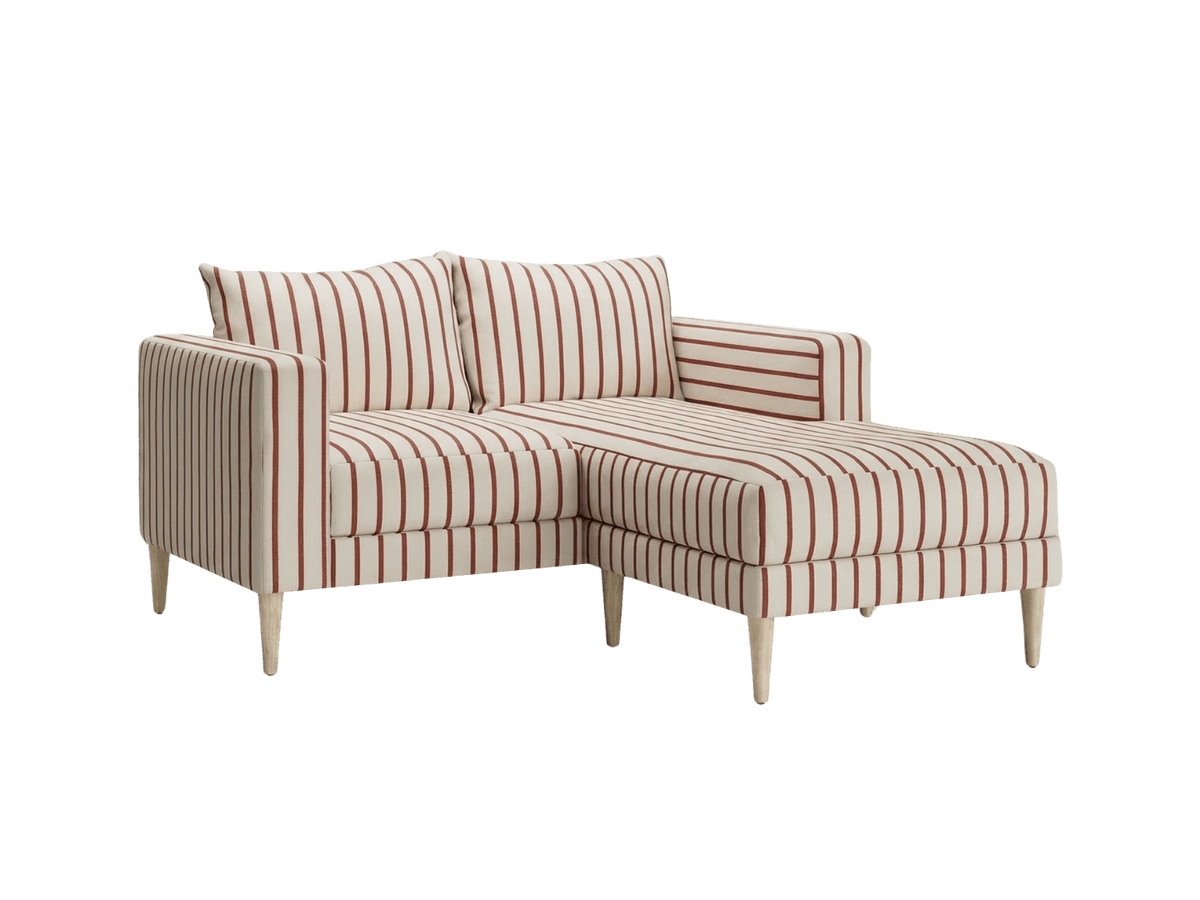 Sabai Design · Slipcover: The Essential Loveseat Sectional in Hemp | socius design in Rochester, MN