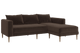 Chocolate Recycled Velvet