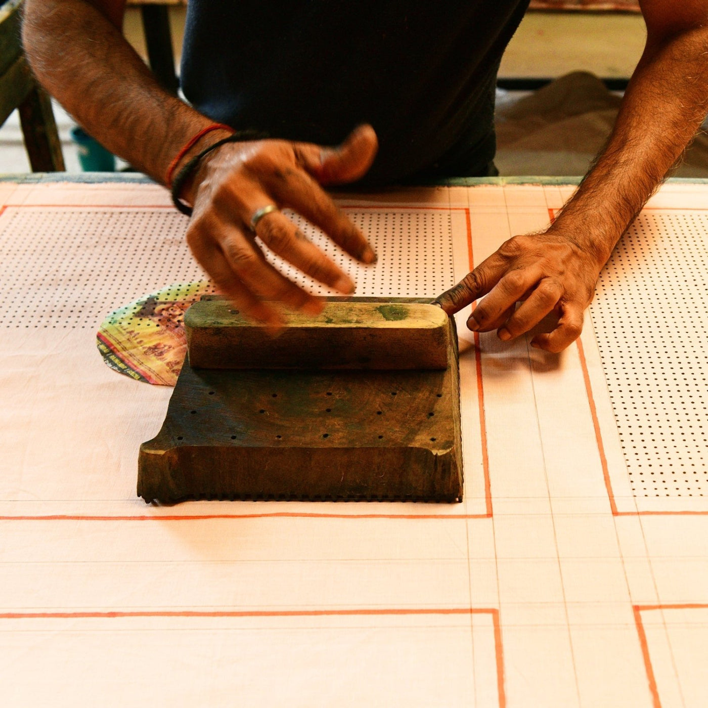 Block Shop · Solstice Napkin | Peach | socius design in Rochester, MN
