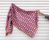 Block Shop · Split - Bars Hand Block - Printed Long Scarf · Purple | socius design in Rochester, MN