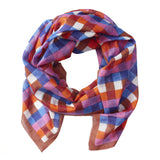 Block Shop · Split - Bars Hand Block - Printed Long Scarf · Purple | socius design in Rochester, MN