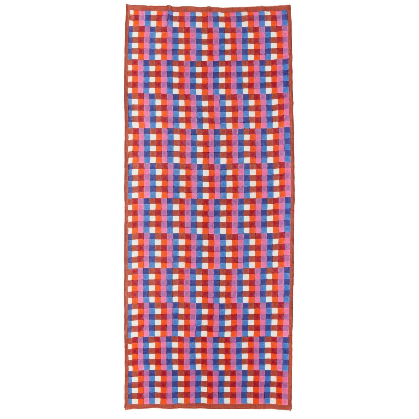 Block Shop · Split - Bars Hand Block - Printed Long Scarf · Purple | socius design in Rochester, MN