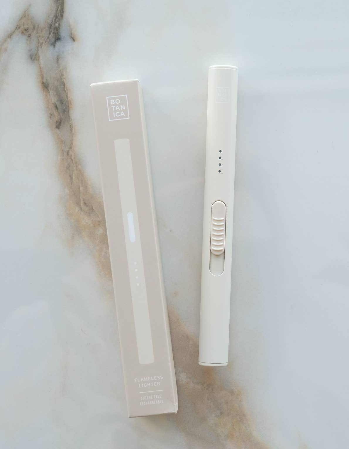 BOTANICA · Spring Limited Edition Flameless Rechargeable USB - C Lighter · Cream | socius design in Rochester, MN