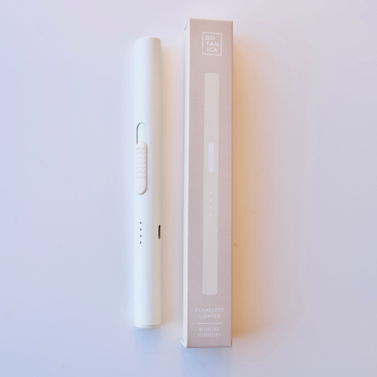 BOTANICA · Spring Limited Edition Flameless Rechargeable USB - C Lighter · Cream | socius design in Rochester, MN