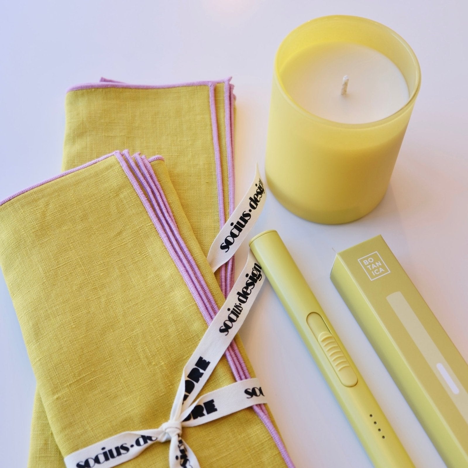 BOTANICA · Spring Limited Edition Flameless Rechargeable USB - C Lighter · Lemon Lime | socius design in Rochester, MN