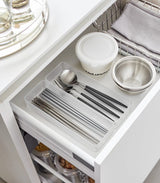 Yamazaki Home · Stackable Clear Organizers [Set of 2] | socius design in Rochester, MN