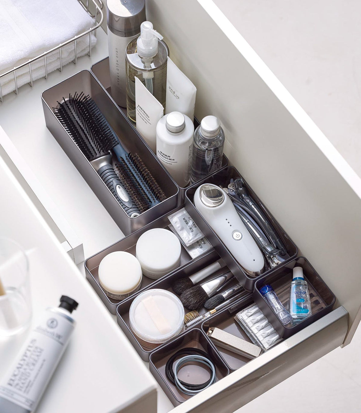 Yamazaki Home · Stackable Clear Organizers [Set of 2] | socius design in Rochester, MN