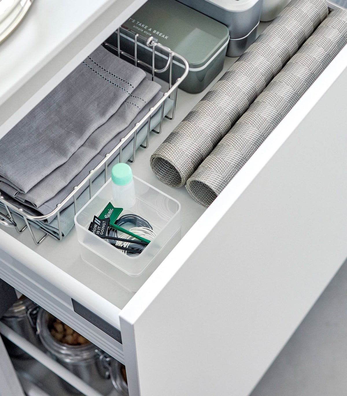 Yamazaki Home · Stackable Clear Organizers [Set of 2] | socius design in Rochester, MN