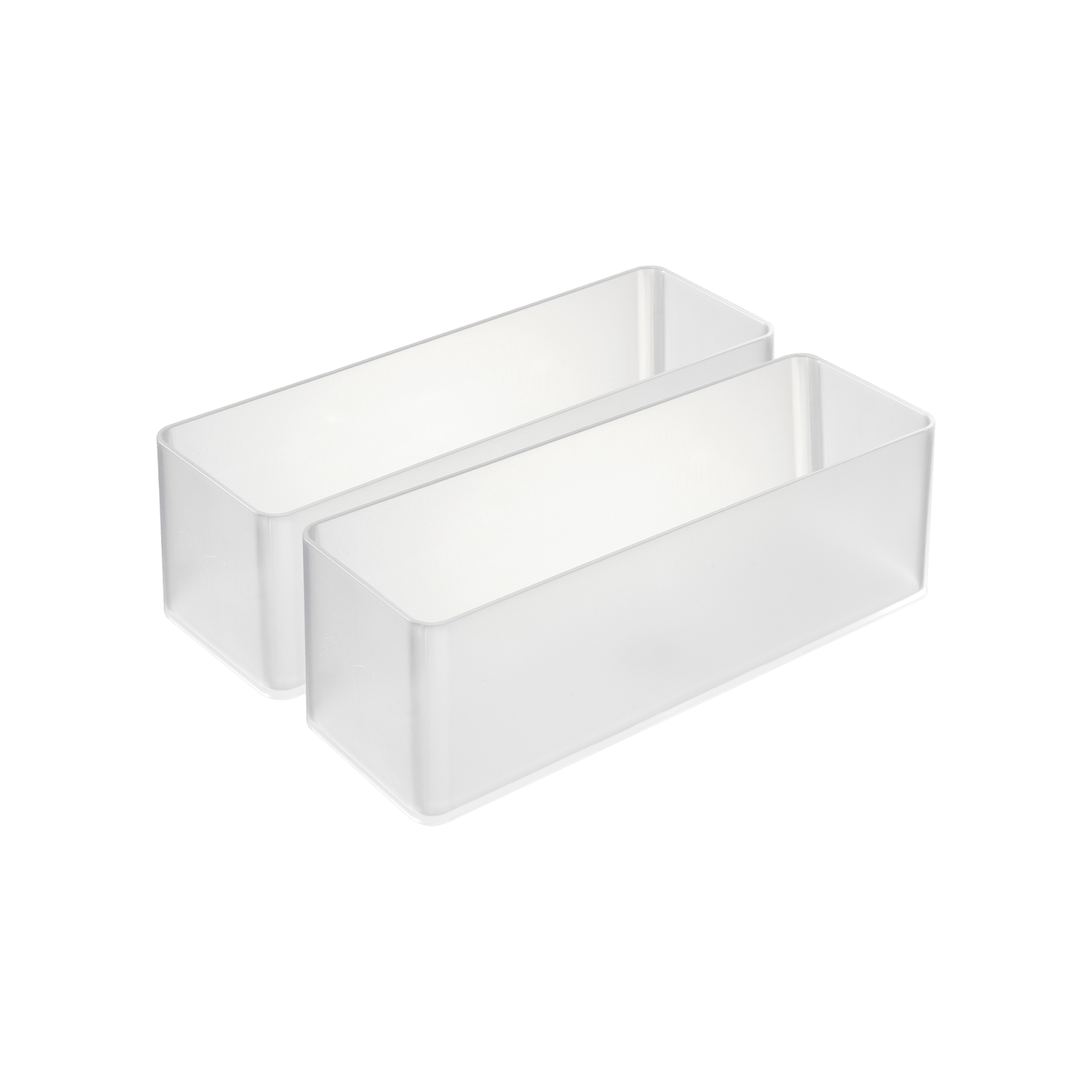 Yamazaki Home · Stackable Clear Organizers [Set of 2] | socius design in Rochester, MN