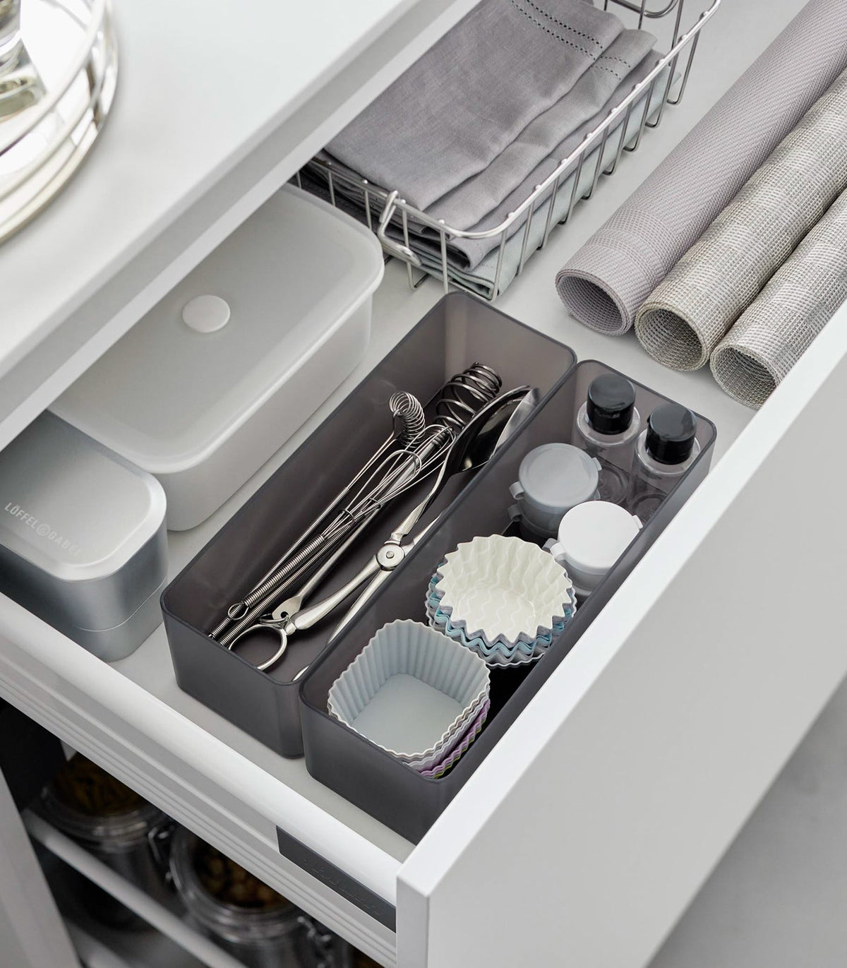 Yamazaki Home · Stackable Clear Organizers [Set of 2] | socius design in Rochester, MN