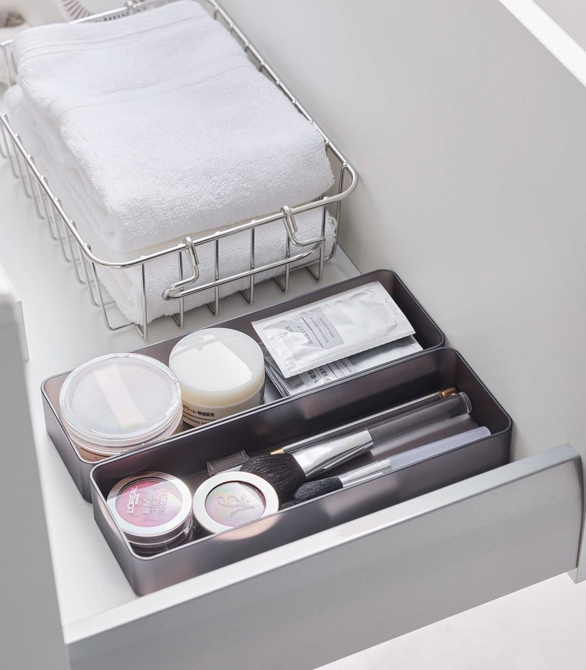 Yamazaki Home · Stackable Clear Organizers [Set of 2] | socius design in Rochester, MN