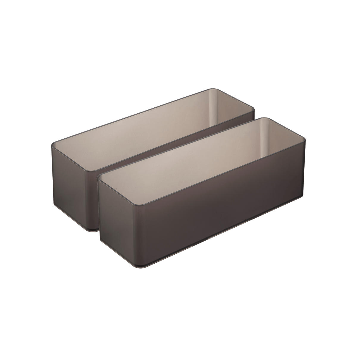 Yamazaki Home · Stackable Clear Organizers [Set of 2] | socius design in Rochester, MN