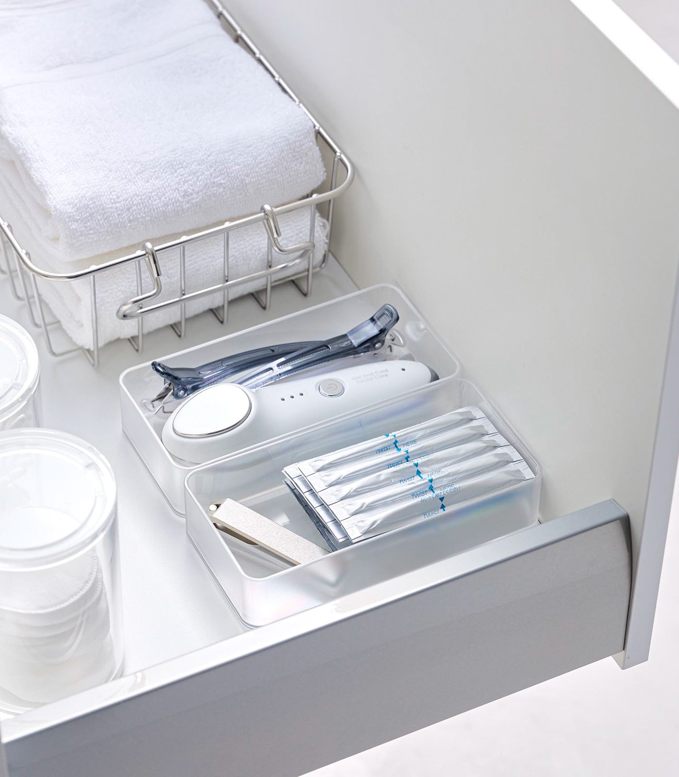 Yamazaki Home · Stackable Clear Organizers [Set of 2] | socius design in Rochester, MN