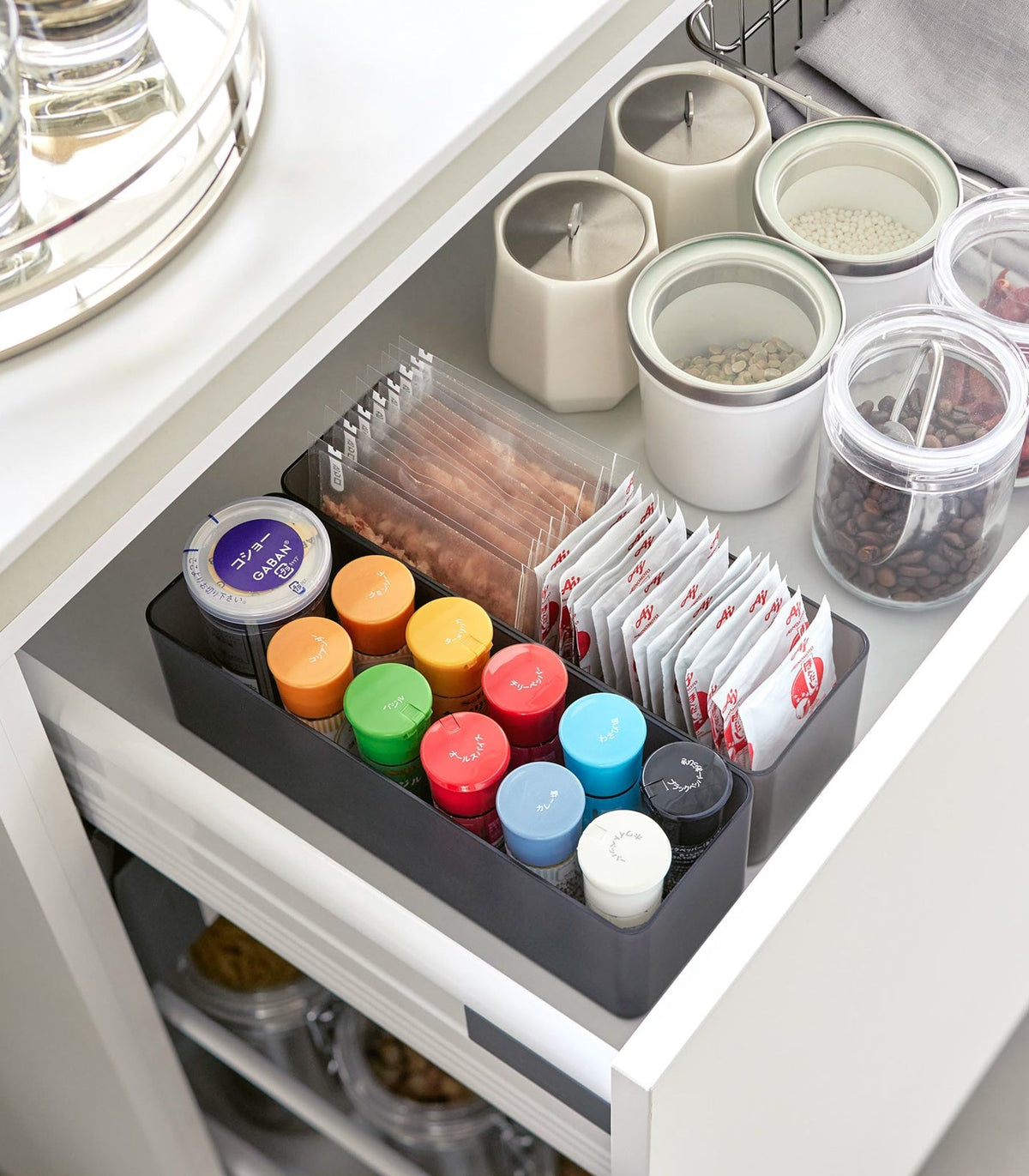 Yamazaki Home · Stackable Clear Organizers [Set of 2] | socius design in Rochester, MN