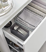 Yamazaki Home · Stackable Clear Organizers [Set of 2] | socius design in Rochester, MN