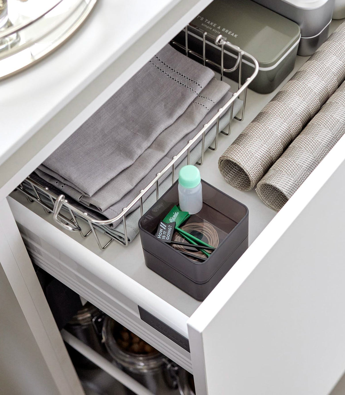Yamazaki Home · Stackable Clear Organizers [Set of 2] | socius design in Rochester, MN