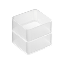 Yamazaki Home · Stackable Clear Organizers [Set of 2] | socius design in Rochester, MN