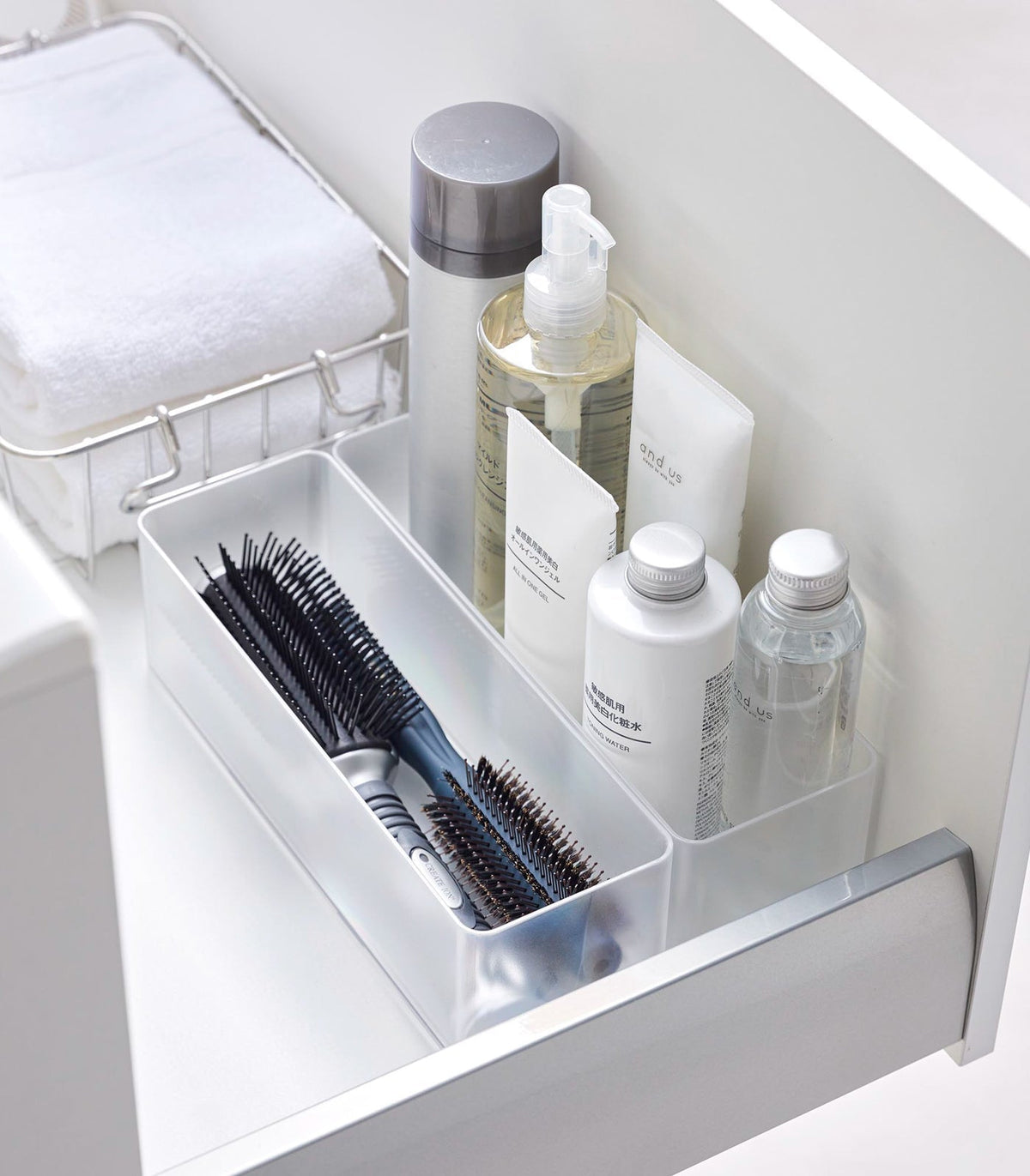 Yamazaki Home · Stackable Clear Organizers [Set of 2] | socius design in Rochester, MN