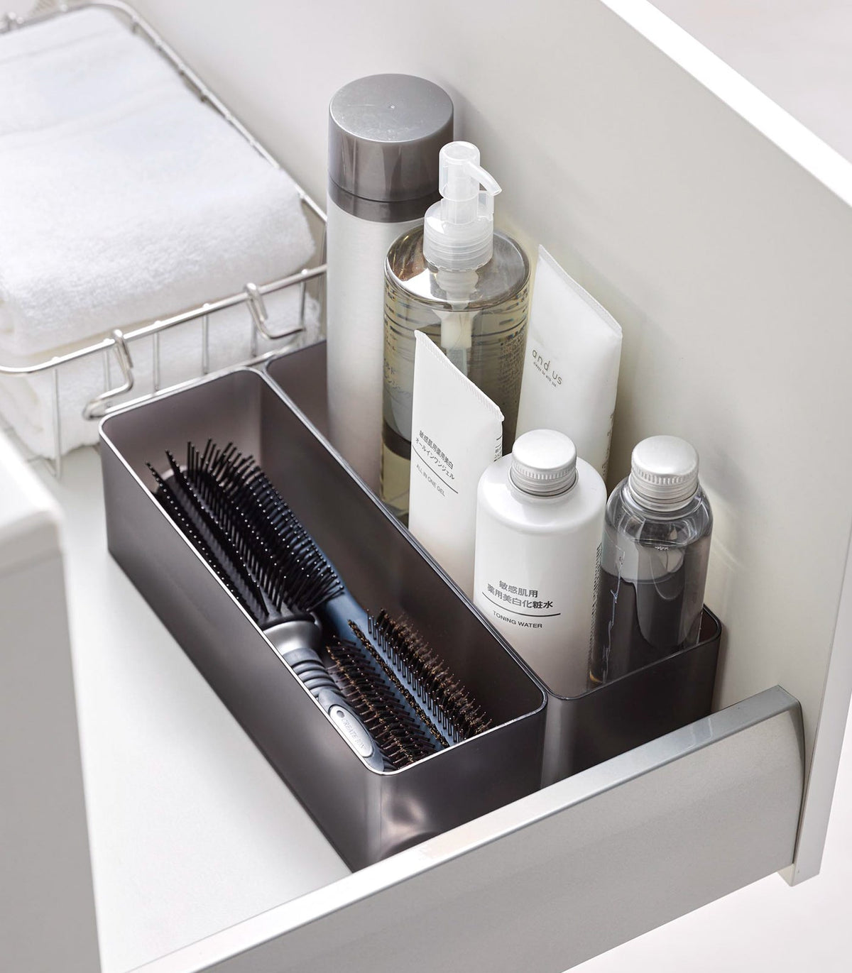 Yamazaki Home · Stackable Clear Organizers [Set of 2] | socius design in Rochester, MN