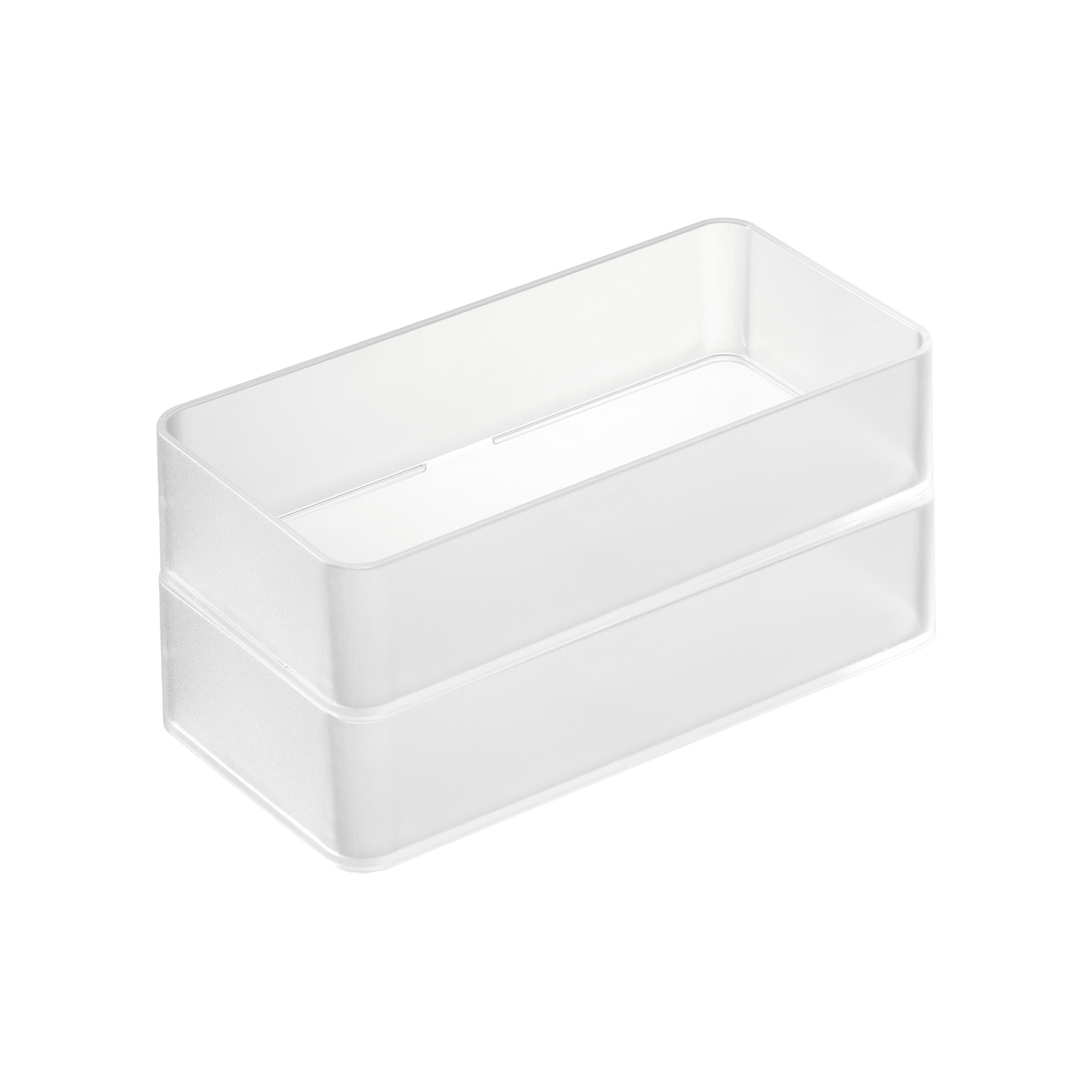 Yamazaki Home · Stackable Clear Organizers [Set of 2] | socius design in Rochester, MN