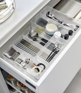 Yamazaki Home · Stackable Clear Organizers [Set of 2] | socius design in Rochester, MN