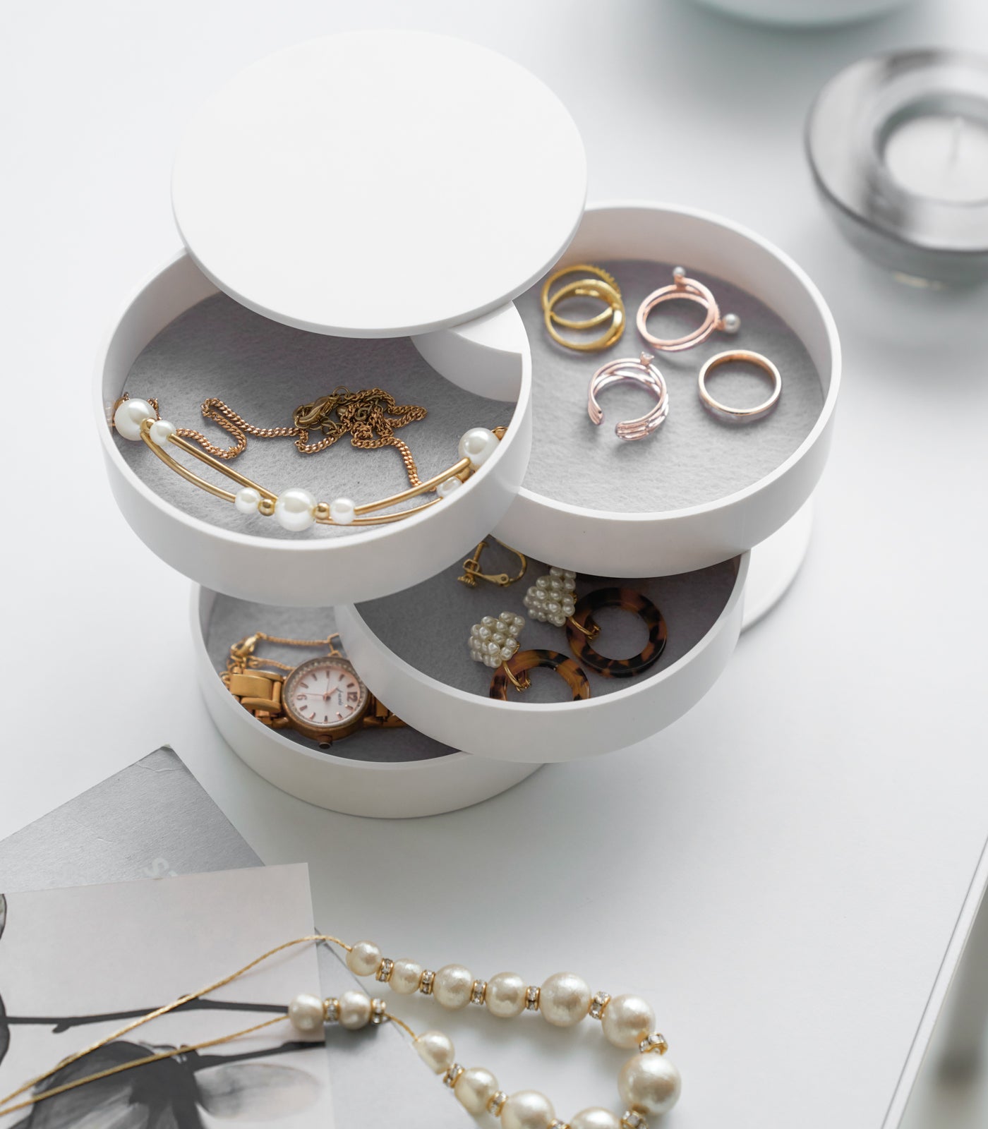 Yamazaki Home · Stacked Jewelry Organizer | socius design in Rochester, MN