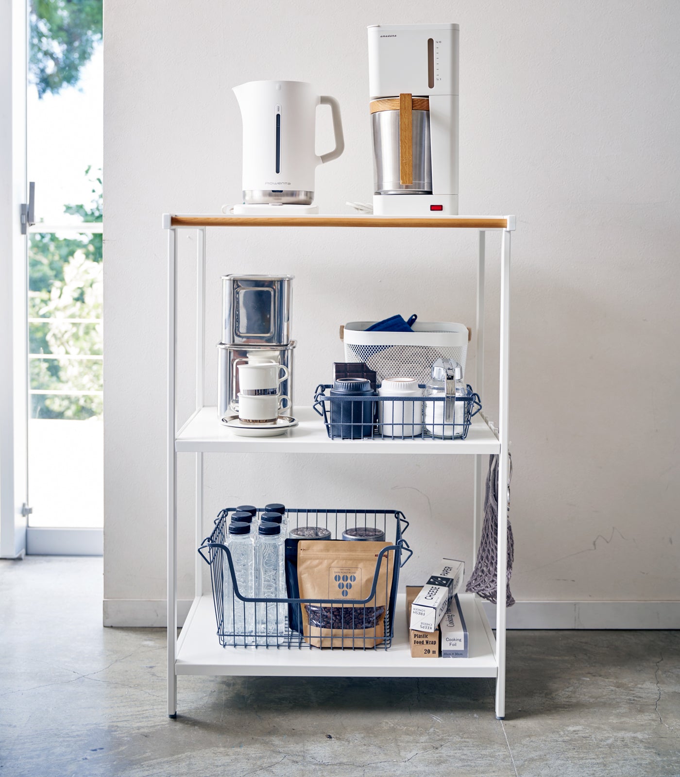Yamazaki Home · Steel 35” High Storage Rack | socius design in Rochester, MN